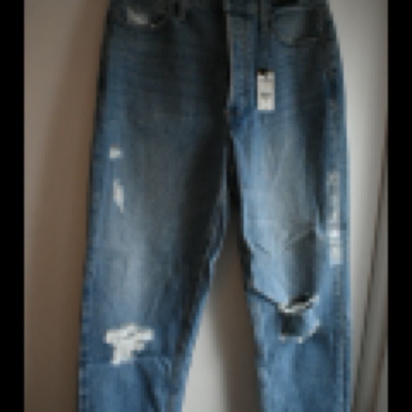 🆕 Express Blue Vintage Denim Women's Jeans New with Tags Size 8 Regular - Picture 4 of 12